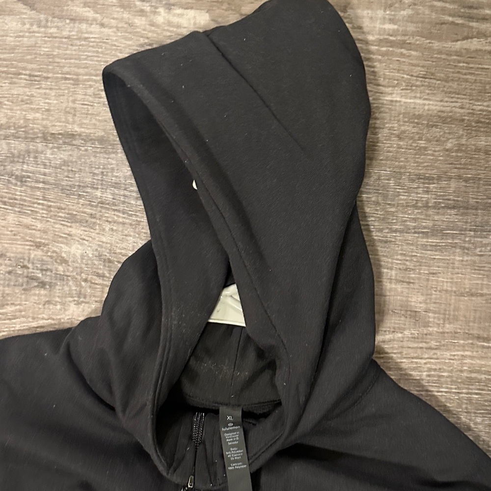 lululemon x SoulCycle athletica Men's Black Zip-Up Sweater - Picture 4 of 5